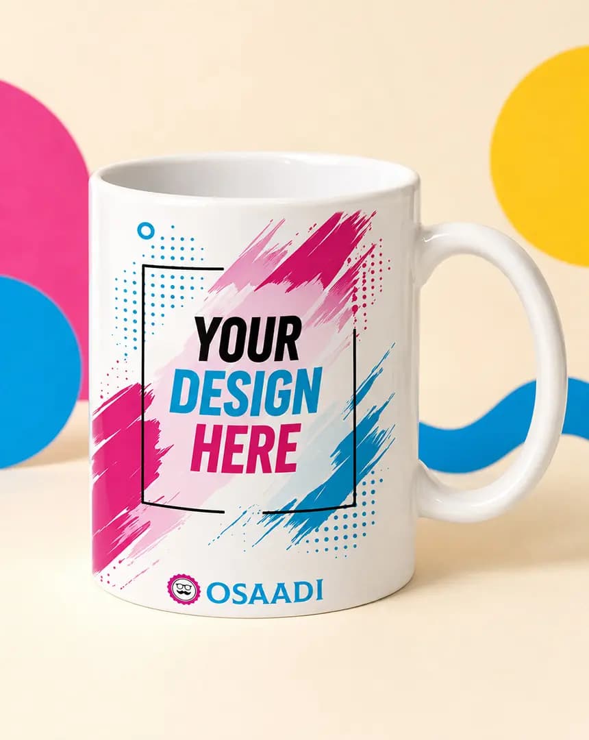 Custom Printed White Mug product photo