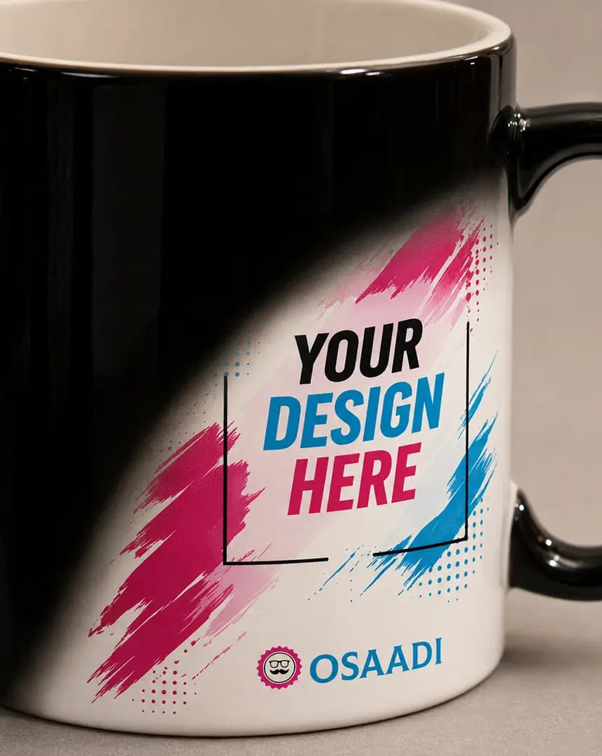 Custom Colour-Changing Magic Mug alternate product angle
